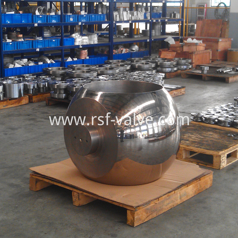 Forged Trunnion Mounted Ball Finish Lapping